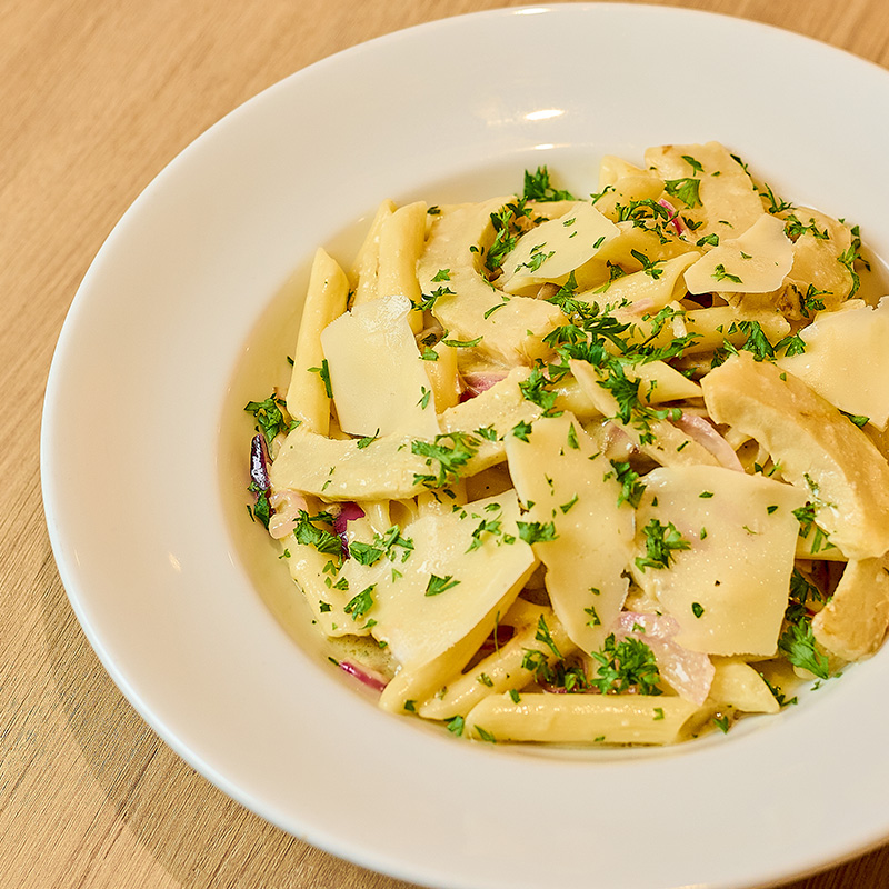 Restaurante_Aroma_Gourmet_Penne_Alcachofa